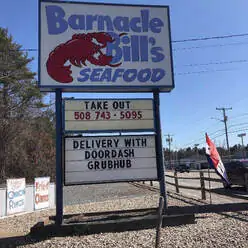 SOUTH SHORE BUSINESS REVIEW - barnacle bills seafood sign