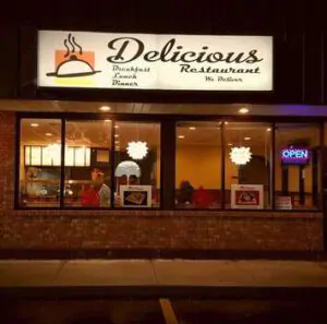 SOUTH SHORE BUSINESS REVIEW - delicicious main entrance
