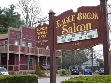 SOUTH SHORE BUSINESS REVIEW - eagle brook saloon exterior