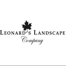 leonard landscape company logo