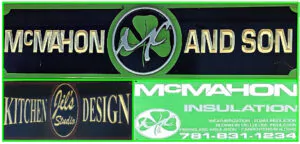 SOUTH SHORE BUSINESS REVIEW - mt mcmahon logos