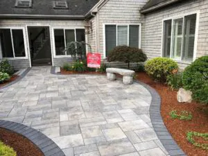 SOUTH SHORE BUSINESS REVIEW - silver fern landscaping patio area